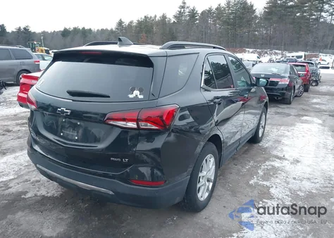 2022 Chevrolet Equinox Awd Lt from USA, damaged, VIN 3GNAXUEVXNL150386